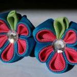 Kanzashi Flower Hair Bow