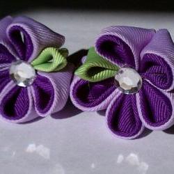 Kanzashi Flower Hair Bow